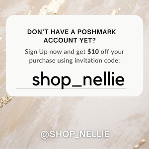 Get $10 off $25 with code: shop_nellie